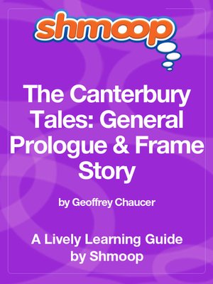 cover image of The Canterbury Tales: General Prologue & Frame Story